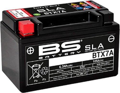 Ytx7a gel batteria sla - ytx7a-bs,